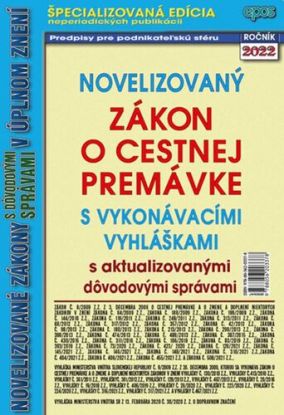 Novelizovaný zákon o cestnej premávke 5/2022