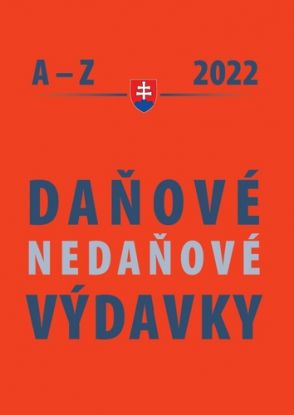 Daňové a nedaňové výdavky 2022