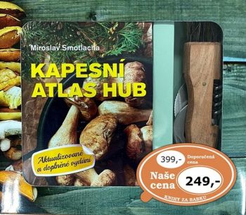 Kapesní atlas hub + houbařský nůž, 3. vydanie