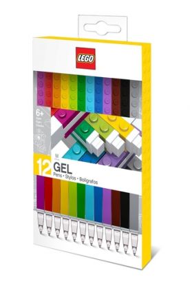 Gélové perá LEGO mix farieb 12 ks