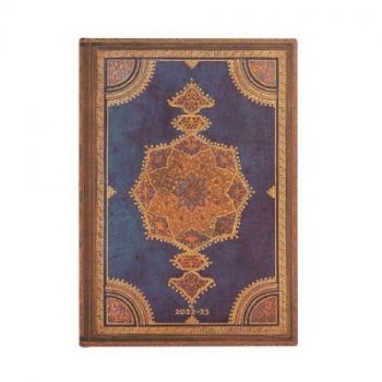 Diár Paperblanks 2022/23 Safavid Indigo Midi