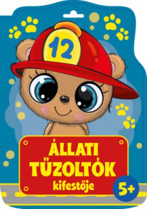 Állati tűzoltók kifestője - 5 éves kortól