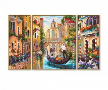 Maľovanie podľa čísel Benátky (50x80 cm) Schipper