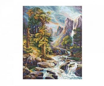 Maľovanie podľa čísel Vo veľhorách (40x50 cm) Schipper