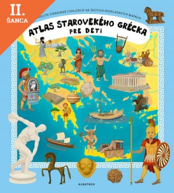 Lacná kniha Atlas starovekého Grécka
