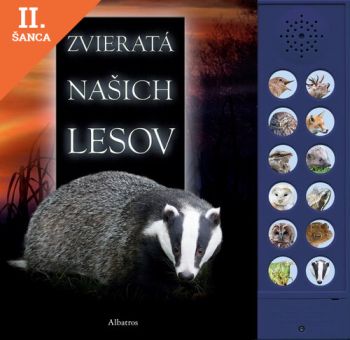 Lacná kniha Zvieratá našich lesov, 2. vydanie