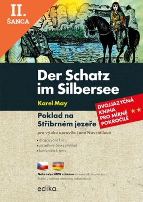 Lacná kniha Poklad na Stříbrném jezeře - Der Schatz im Silbersee, 2. vydání