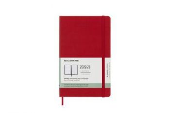 Diár MOLESKINE 18m 2022-2023 týždenný tvrdý črv L