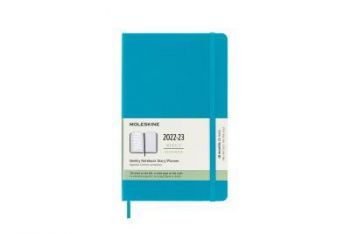 Diár MOLESKINE 18m 2022-2023 týždenný tvrdý tk.modrýL