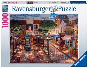 Puzzle Kreslený Paríž 1000 Ravensburger