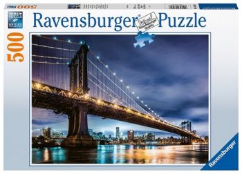 Puzzle Most nad riekou 500 Ravensburger