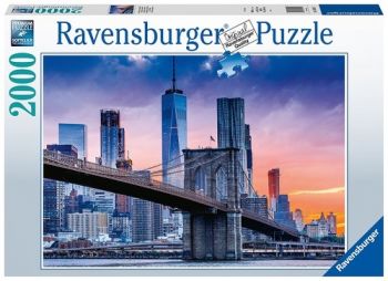 Puzzle New York s mrakodrapmi 2000 Ravensburger