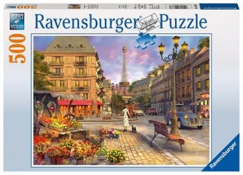 Puzzle Prechádzka v Paríži 500 Ravensburger