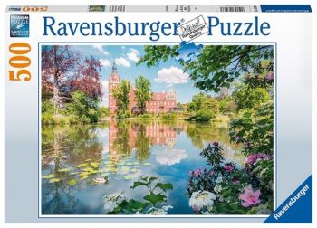 Puzzle Zámok pri jazere 500 Ravensburger