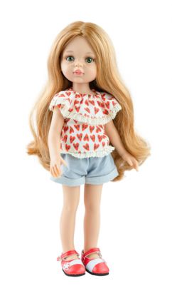 Bábika Las Amigas Dasha v šortkách 32cm