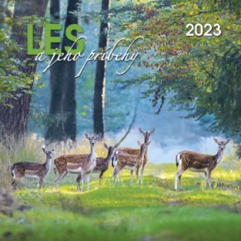 Nástenný kalendár Les a jeho príbehy 2023