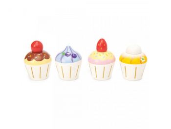 Drevené cupcake koláčiky
