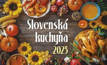 Stolový kalendár Slovenská kuchyňa 2023