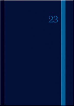 Denný diár A5 – VERTICAL Blue 2023