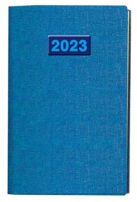 MINI DUO diár – modrý  2023