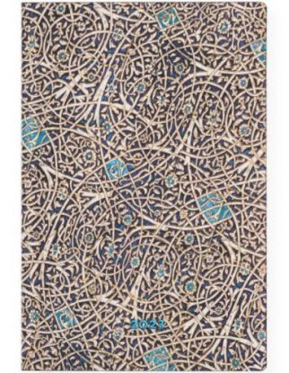 Diár Paperblanks 2023 Granada Turquoise Mini HOR