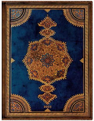 Diár Paperblanks 2023 Safavid Indigo Ultra DAY
