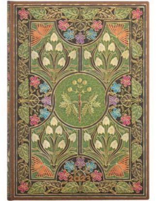 Diár Paperblanks 2023 Poetry in Bloom Midi HOR