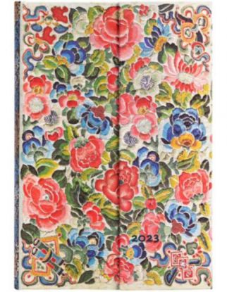 Diár Paperblanks 2023 Pear Garden Mini DAY
