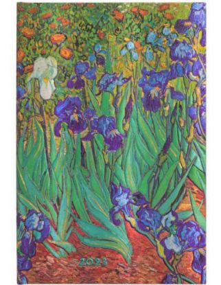 Diár Paperblanks 2023 Van Gogh’s Irises Mini VSO