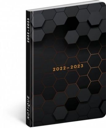 18mesačný diár Petito – Polygon 2022/2023, 11 × 17 cm