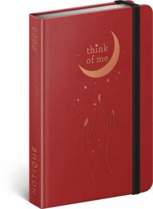 Týždenný diár Ruka – Think of me 2023, 11 × 16 cm