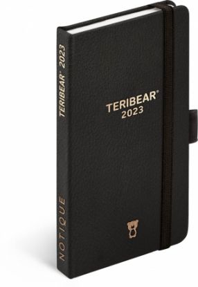 Vreckový diár Teribear 2023, 9 × 15,5 cm