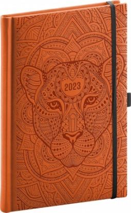 Týždenný diár Vivella Fun 2023 Panter, 15 × 21 cm