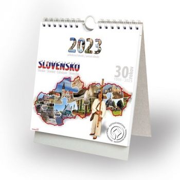 Pohľadnicový kalendár Slovensko 2023