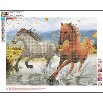 Diamantové maľovanie Kone (40x50cm)
