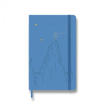 Diár MOLESKINE 2023 týždenný Le Petit Prince Mountain L