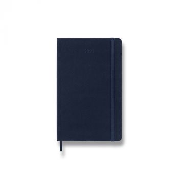 Diár MOLESKINE 2023 týždenný tvrdý modrý L