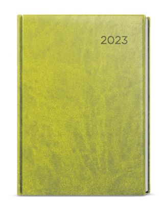 Denný diár Adam 2023 Vivella B6 zelená, 120 x 165 mm