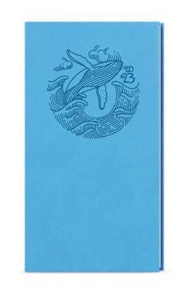 Týždenný diár Jakub 2023 Vivella vreckový, svetlomodrá, 75 x 150 mm