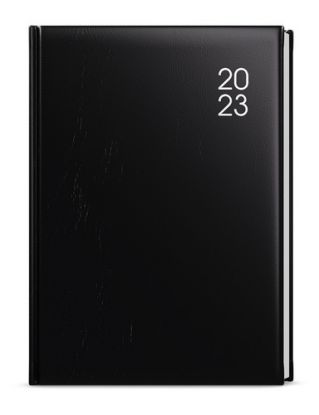 Týždenný diár Tomáš 2023 balacron A4 čierna, 200 x 280 mm
