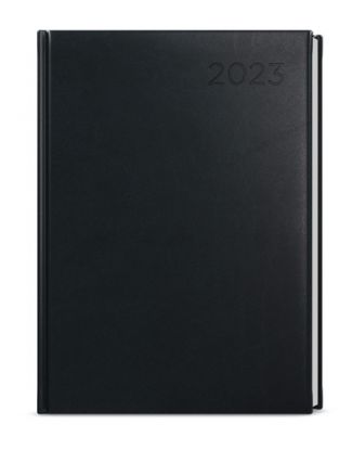 Týždenný diár Tomáš 2023 Vivella A4 čierna, 200 x 280 mm