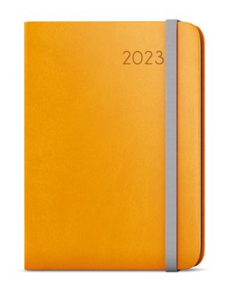 Týždenný diár Zoro 2023 flexi A5 okrová, 143 x 205 mm