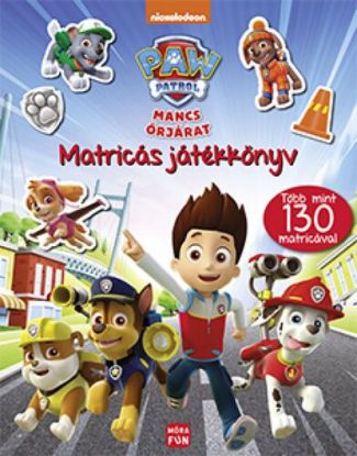 Mancs őrjárat - Matricás játékkönyv