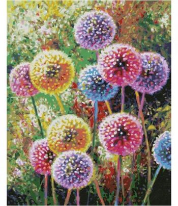 Maľovanie podľa čísel Kvetinový ohňostroj (40x50 cm) Schipper