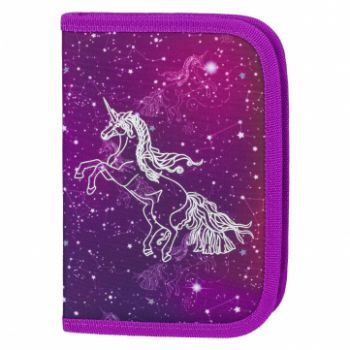 Školský peračník klasik dve chlopne Unicorn Universe Baagl