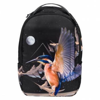 Batoh eARTh - Kingfisher by Caer8th Baagl