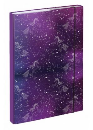 Dosky na Školské zošity A4 Unicorn Universe Baagl