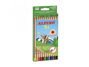 Alpino Krabica 12 trojhranných ceruziek Alpino Tri