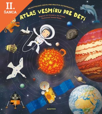 Lacná kniha Atlas vesmíru pre deti