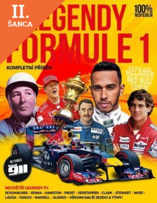 Lacná kniha Legendy Formule 1 – Kompletní příběh